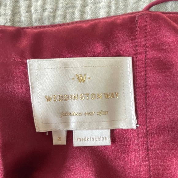 Weddington Way Burgundy formal dress - Picture 5 of 6